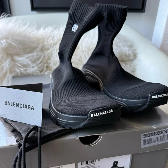 ❌SOLD❌Men’s Balenciaga Speed 3.0 Knit Sneakers - EU 45 - Picture 2 of 10